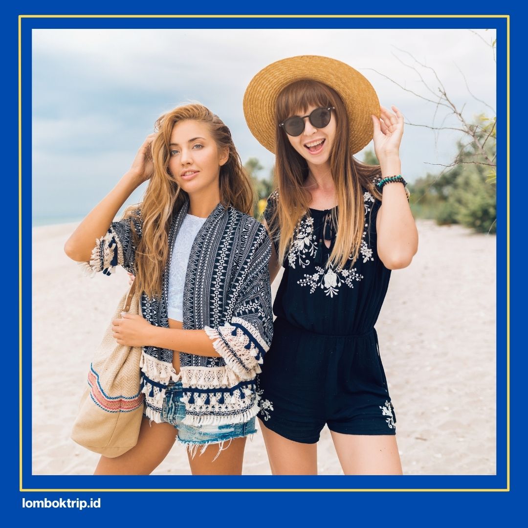 outfit liburan ke lombok